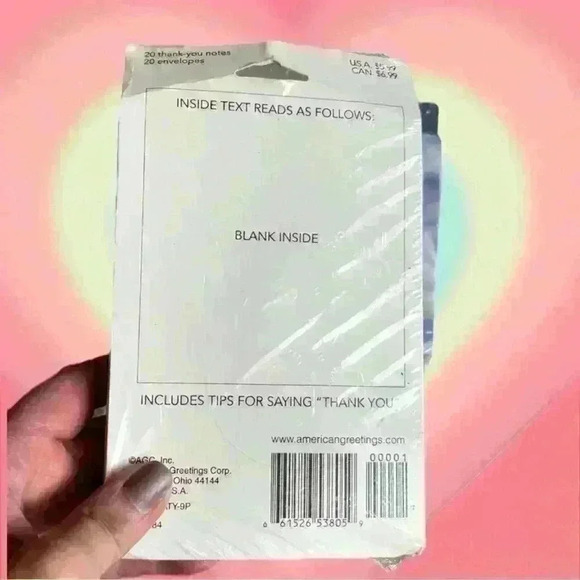 ☀️ 🆕Thank You Baby Gift Cards (3 packs x 20 ) - Picture 6 of 7